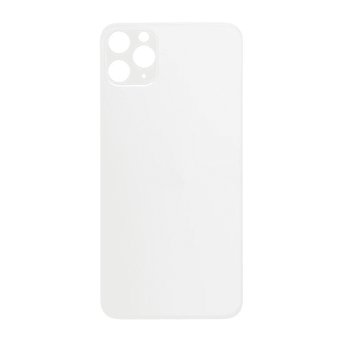 Battery cover iPhone 11 Pro Max with bigger hole for camera - white