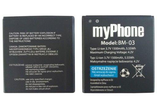 Original Battery myPhone BM-03 C-SMART FUNKY 1500mAh