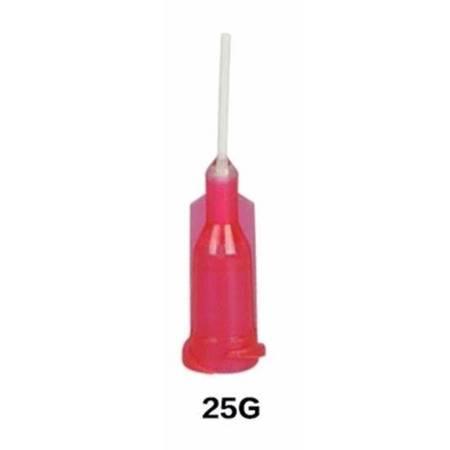 PP 25G dosing needle for glue - paste - flux - with a flexible tip