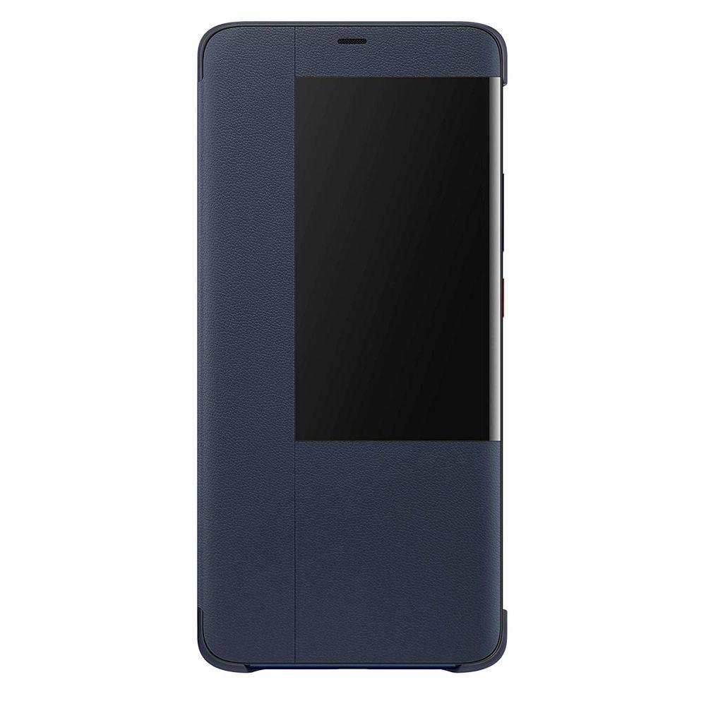 Originál obal Huawei Mate 20 Pro modrý Smart View Flip