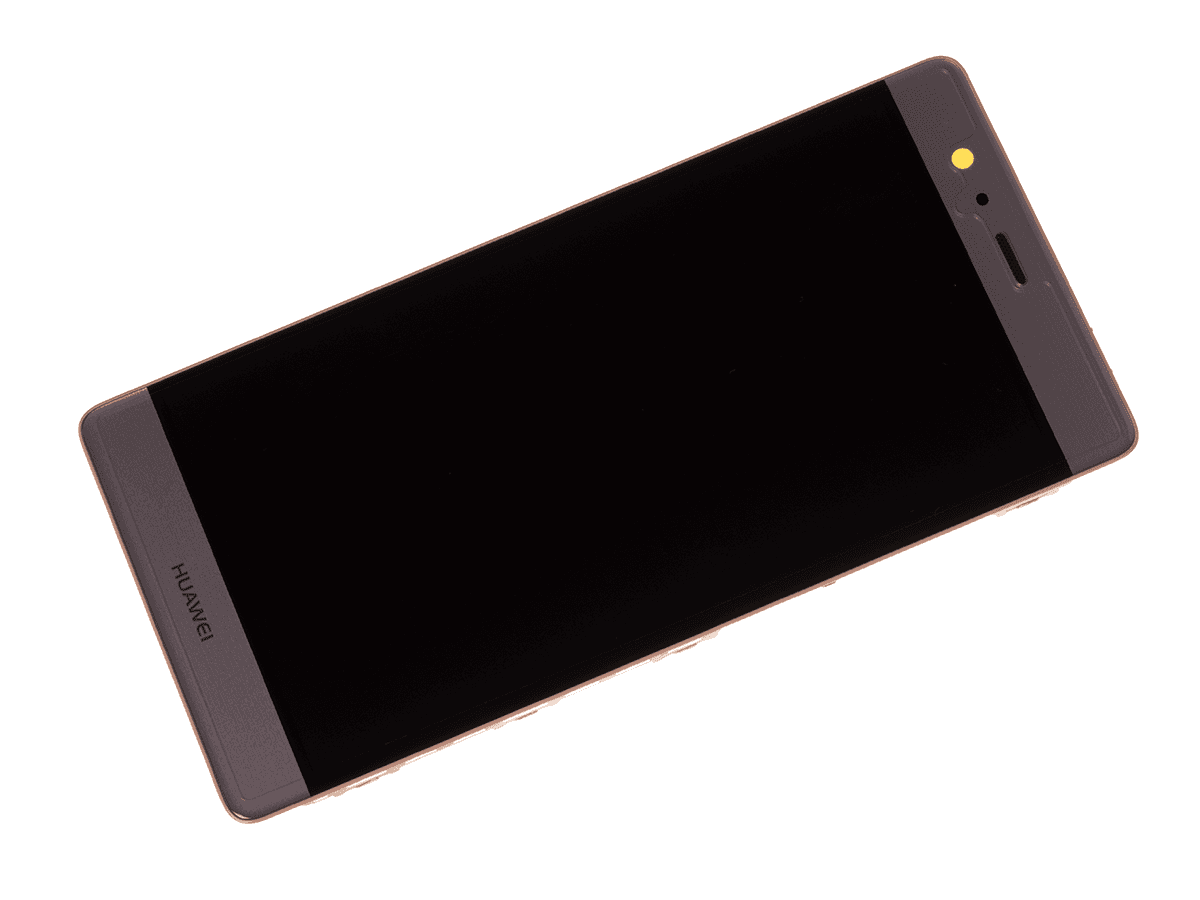 Originál přední panel LCD + Dotyková vrstva s baterii Huawei P9 Plus VIE-L09 zlatá
