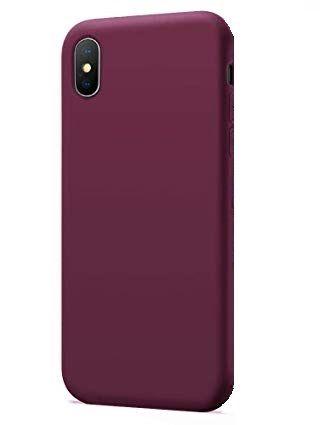 Silicone case Iphone 7/8 plus burgundy