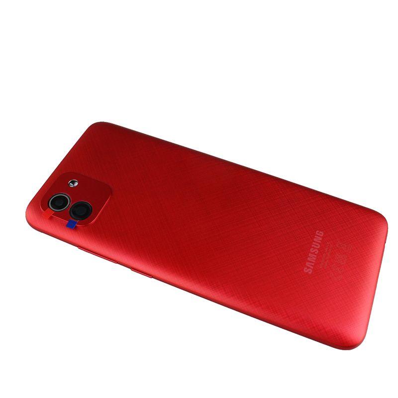 Original Battery cover Samsung galaxy A03 SM-A035G red