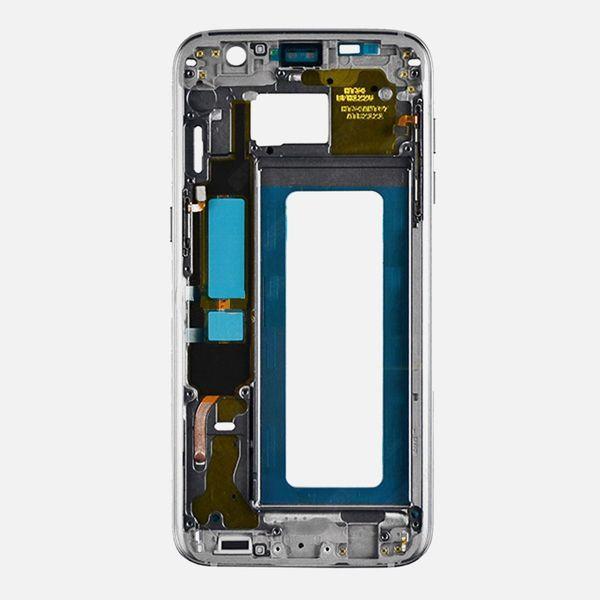 rámeček + Tlačítko Menu Samsung Galaxy S7 Edge G935 černé