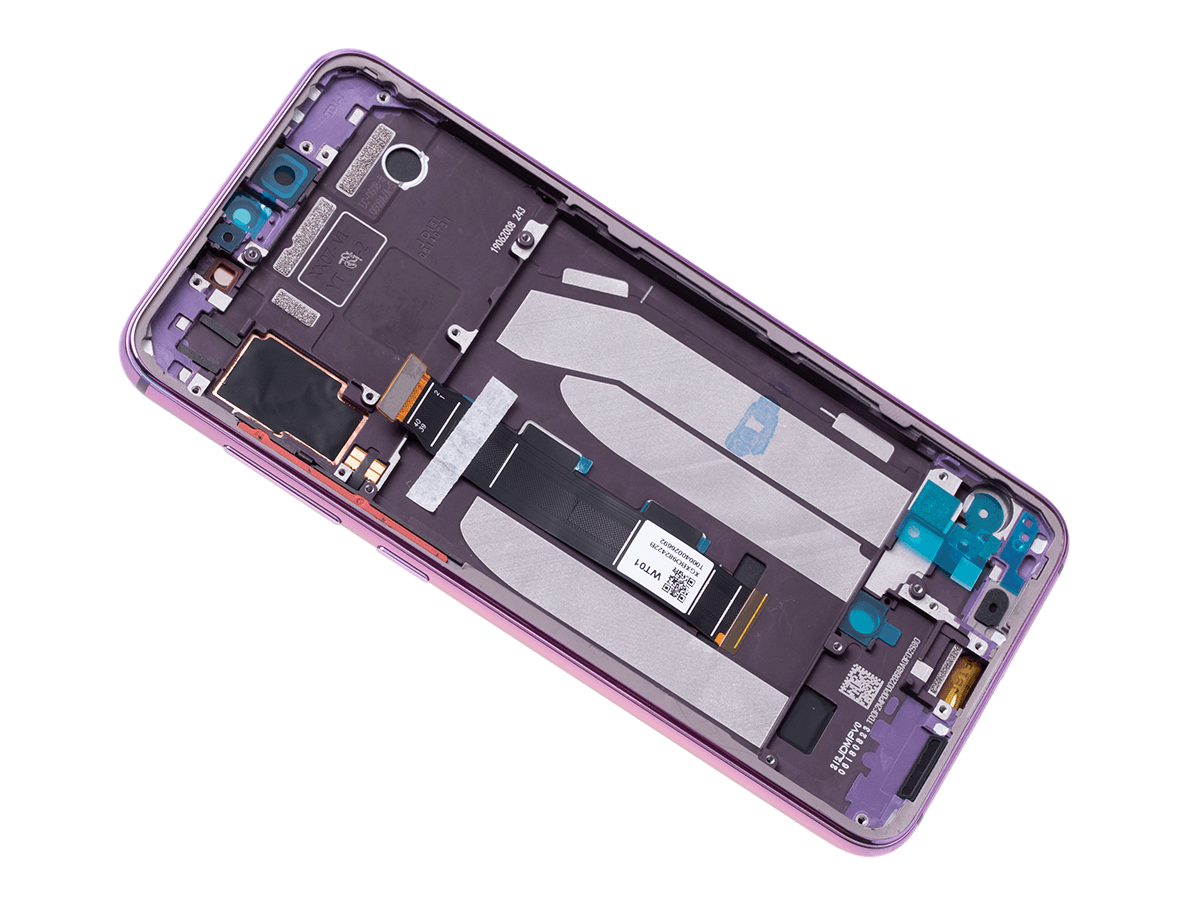 Original Front cover with touch screen and LCD display Xiaomi Mi 9SE - purple