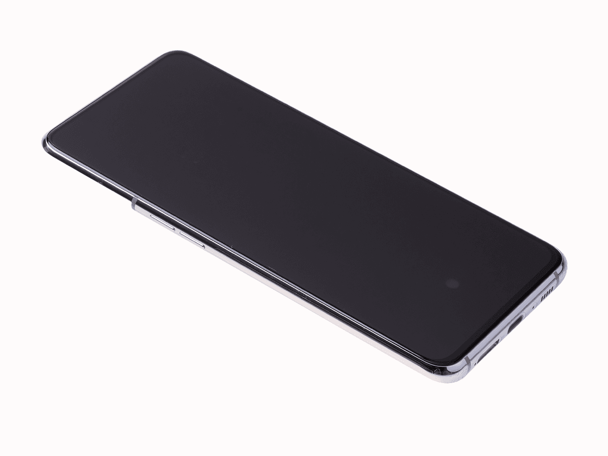 Originál LCD + Dotyková vrstva Samsung Galaxy A80 SM-A805 stříbrná