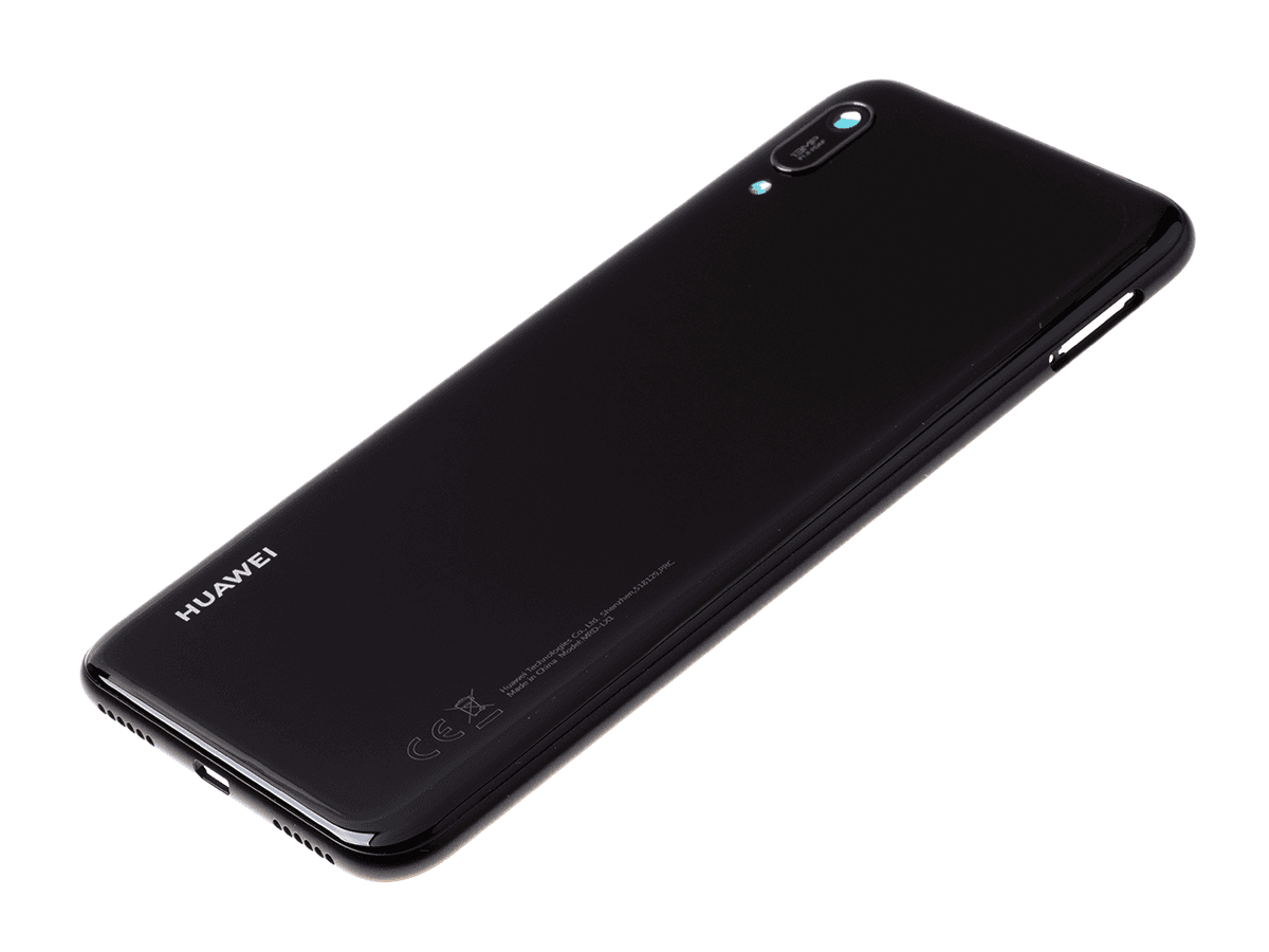 Battery cover Huawei Y6 Prime 2019 black + camera glass