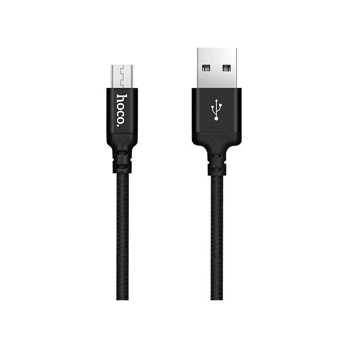 Hoco USB kabel - Times Speed X14 micro USB 2M černý