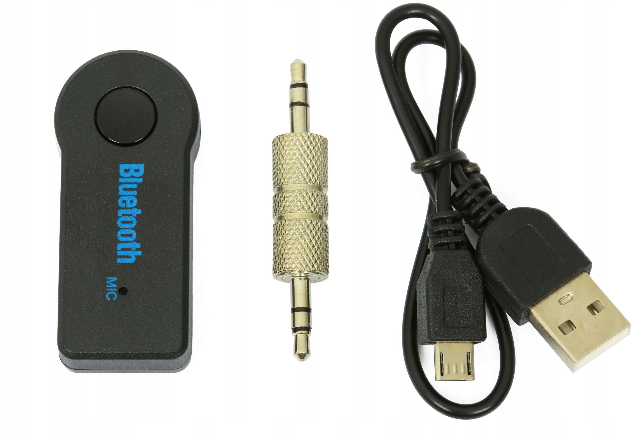Bezdrátový audio přijímač bluetooth reciver adapter aux mini-jack