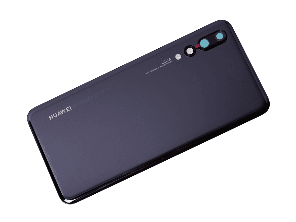 Original Battery cover Huawei P20 Pro - black (dismounted)