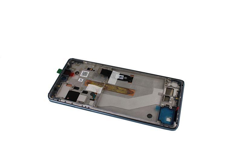 Oryginalny Wyświetlacz LCD + Ekran dotykowy Motorola Edge 20 PRO XT2153 - Iridescent White