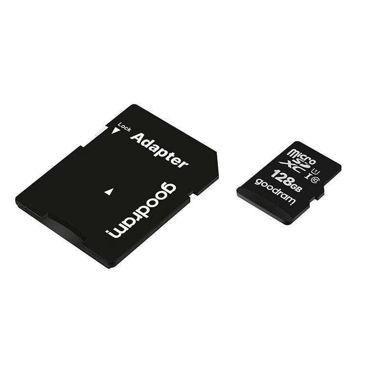 Paměťová karta Goodram micro SDHC 128GB CL10 UHS + adaptér