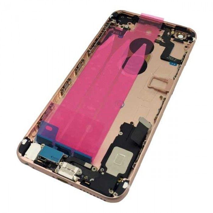 Kryt baterie iPhone 7 s nabíjecím konektorem zlato-růžový