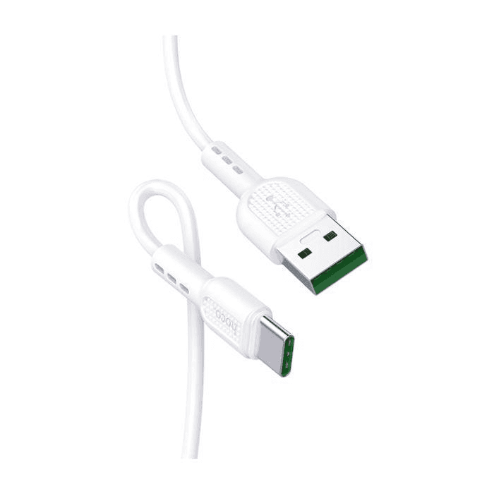 HOCO kabel USB surge X33 5A TYP-C 1M bílý
