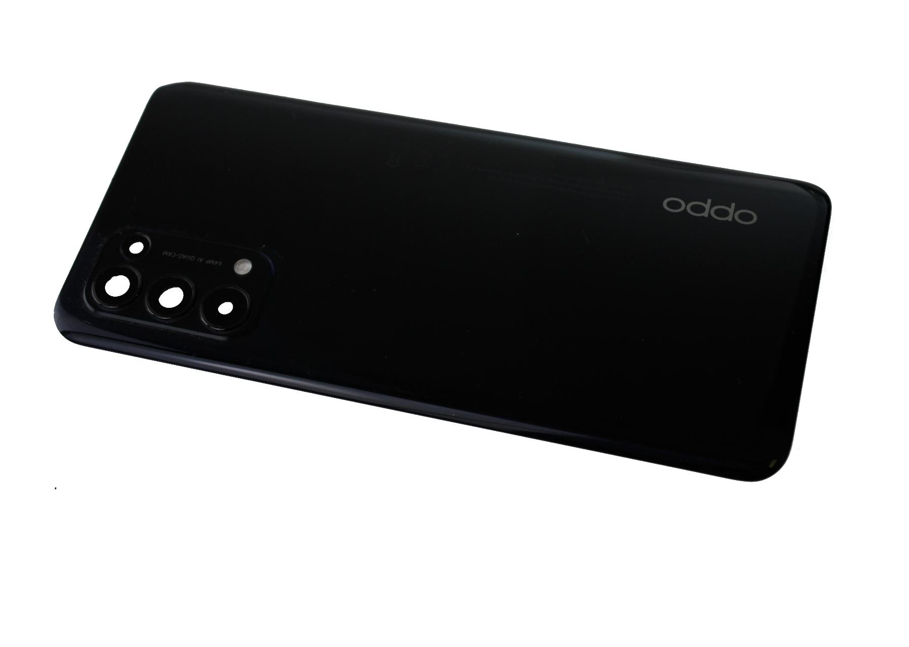 Original battery cover OPPO RENO 5 5G (CPH2145) Black (dismounted)