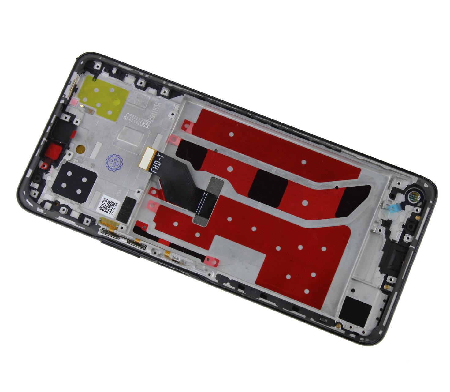 Oryginalny Wyświetlacz LCD + Ekran dotykowy Huawei Nova 9 SE - czarny (Wymieniona szyba)
