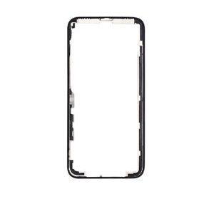 LCD Sklíčko + rámeček + lepidlo Oca iPhone XS Max černé - sklíčko displeje