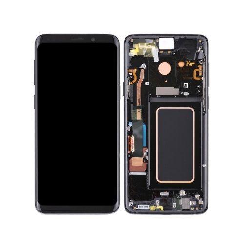 Oryginalny Wyświetlacz LCD + Ekran dotykowy Samsung Galaxy S9 PLUS Czarny (wymieniona szyba)