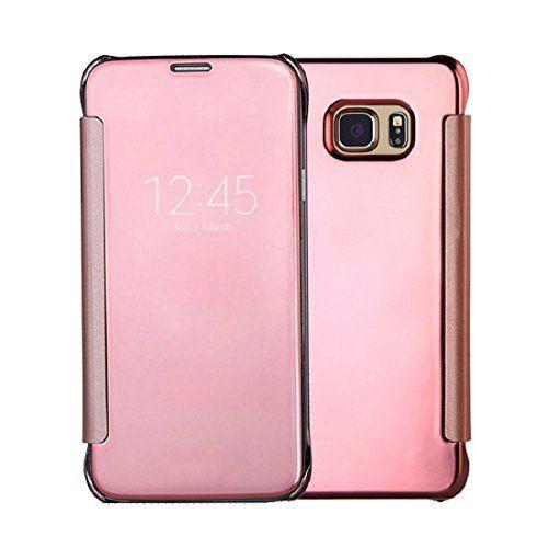 Obal iPhone 6 5,5 růžový Wallet Mirror