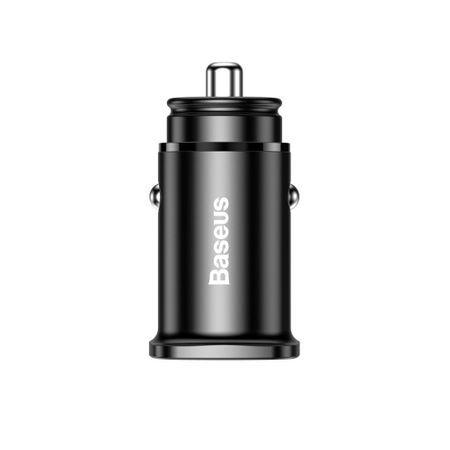 Car charger Baseus  port USB Quick Charge 4.0 QC 4.0 i USB-C PD 3.0 SCP black (CCALL-AS01)