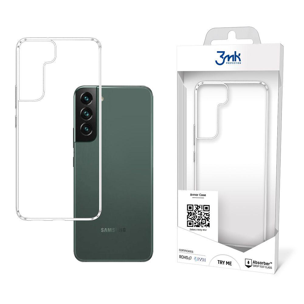 3MK Obal Samsung Galaxy S22 Plus Armor Case transparentní