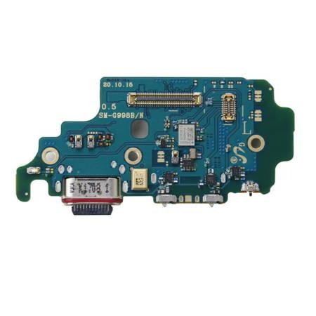Original flex Board with USB charger connector and audio connector Samsung SM-G998 GALAXY S21 ULTRA 5G