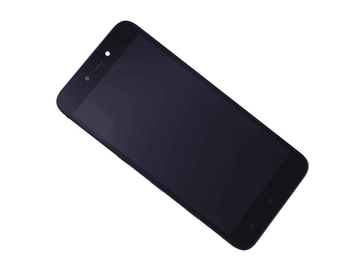 original Front cover with touch screen and LCD display Xiaomi Redmi 5A - black