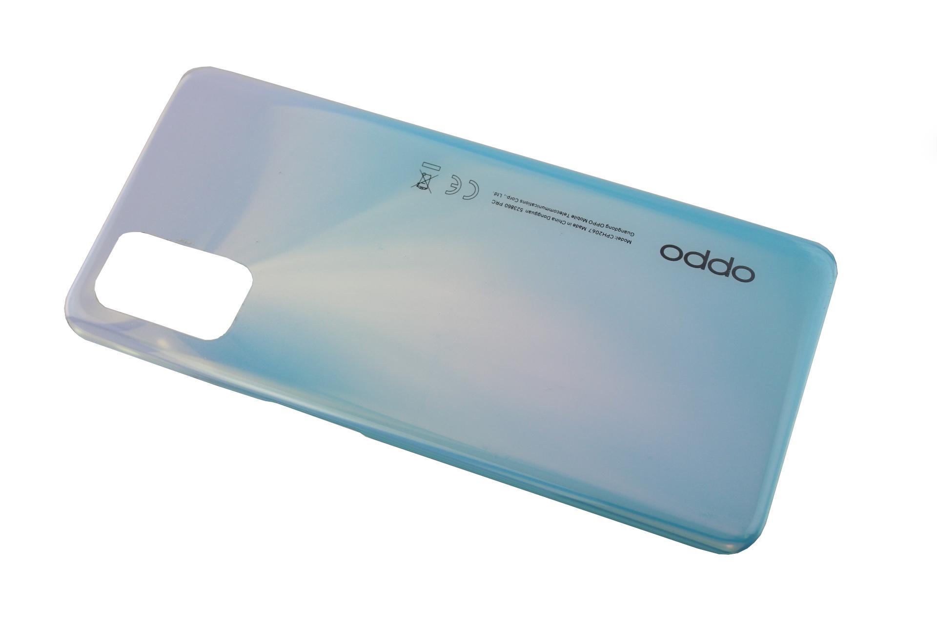 Original Battery Cover Oppo A72 - blue (dismounted)