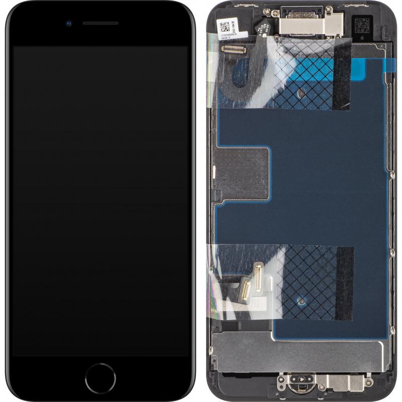 Oryginalny Wyświetlacz LCD + Ekran dotykowy iPhone 8 czarny (Service Pack)