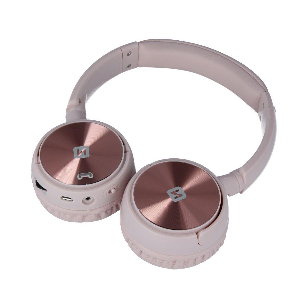 Swissten sluchátka wireless stereo Trix růžová