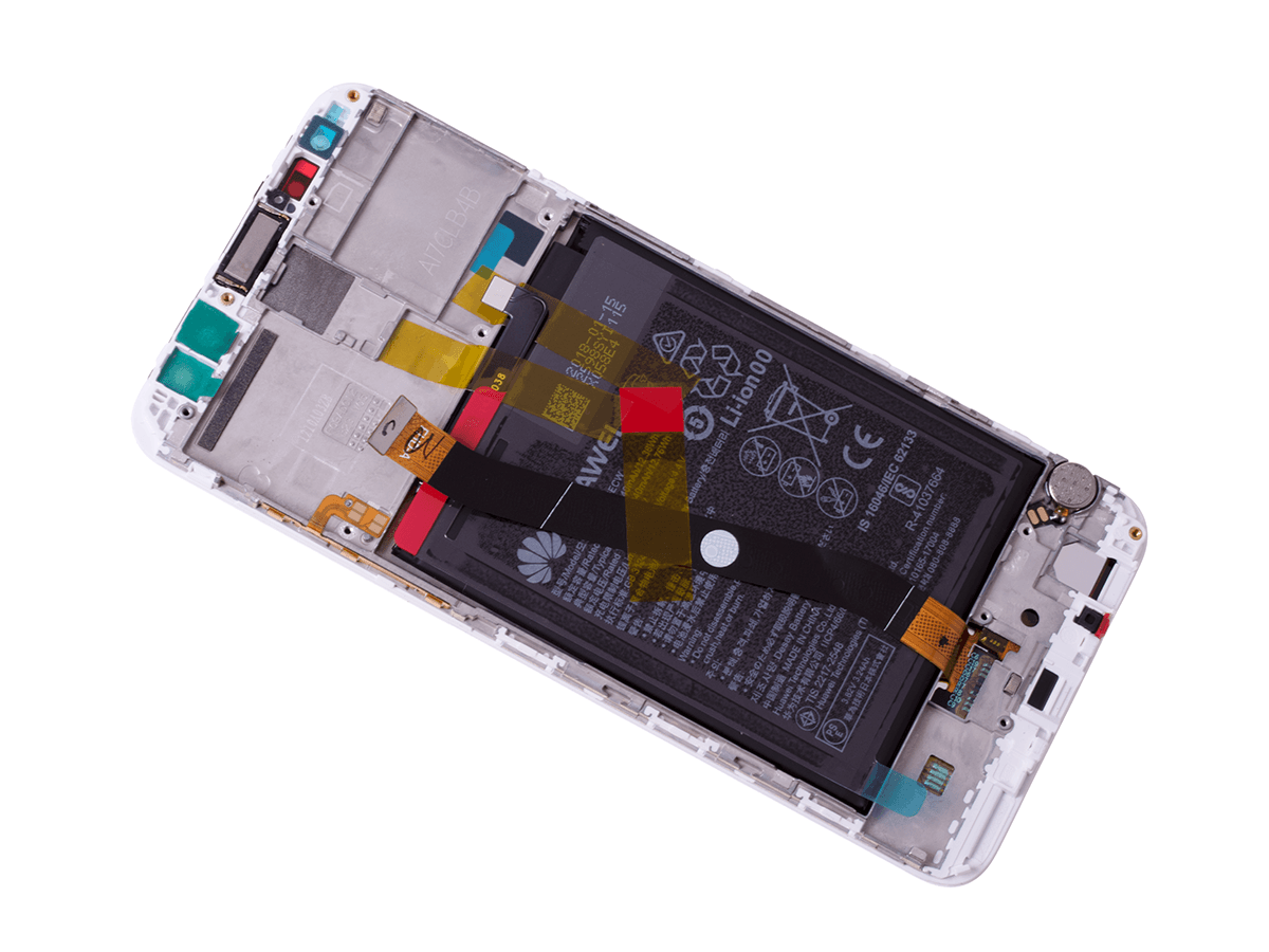Originál LCD + Dotyková vrstva s baterii Huawei Mate 10 Lite RNE-L01 bílo-zlatá