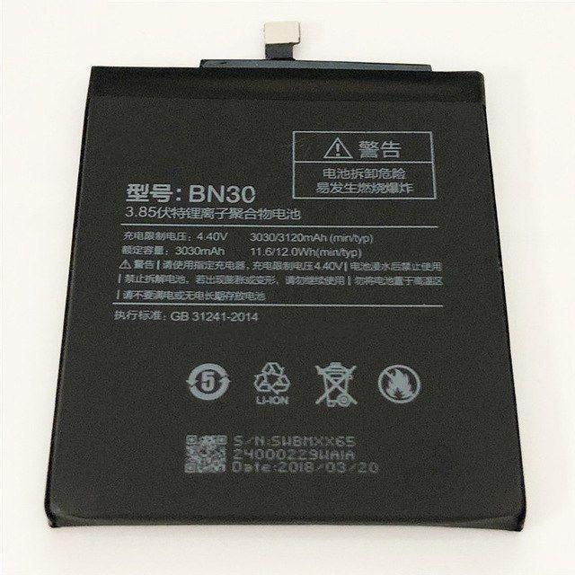 Battery BN30 Xiaomi Redmi 4A 3000 mAh