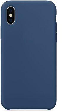 Silicone case Iphone X Cobalt blue
