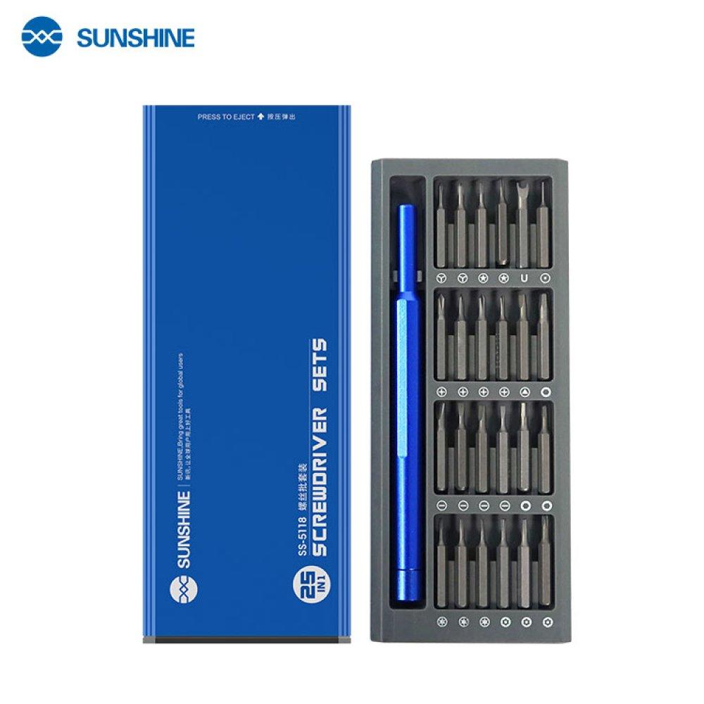 A set of screwdrivers 25in1 Sunshinne SS-5118