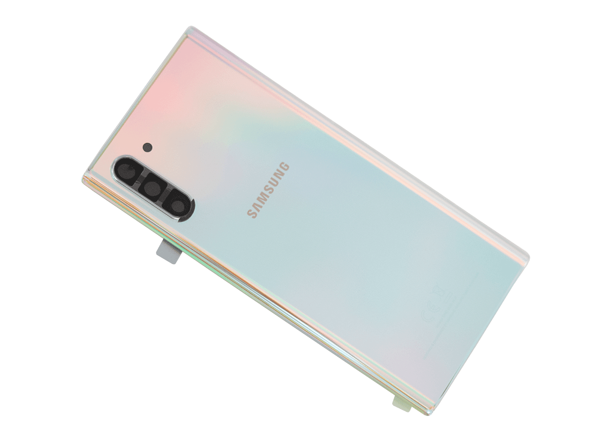 Oryginalna Klapka baterii Samsung SM-N970 Galaxy Note 10 - Aura Glow (Demontaż) Grade A