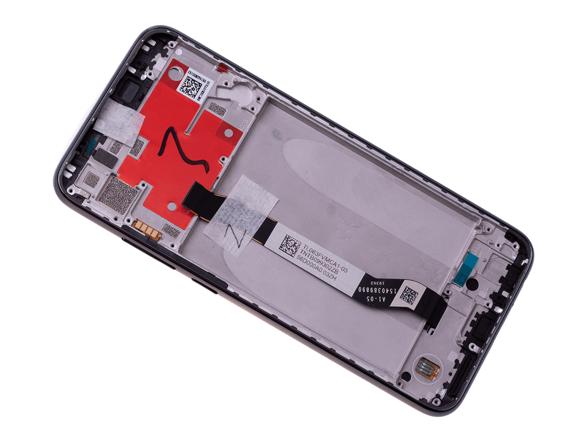 Oryginalny Wyświetlacz LCD + Ekran Dotykowy Xiaomi Redmi Note 8T - Tarnish / czarny (Wymieniona szyba)