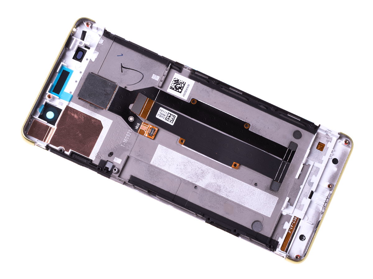 Originál přední panel LCD + Dotyková vrstva Sony Xperia XA - Sony Xperia XA Dual limetkově zlatá