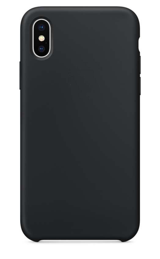 Silicone case Iphone X dark gray