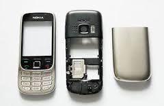 Přední kryt  Nokia 6303c stříbrný