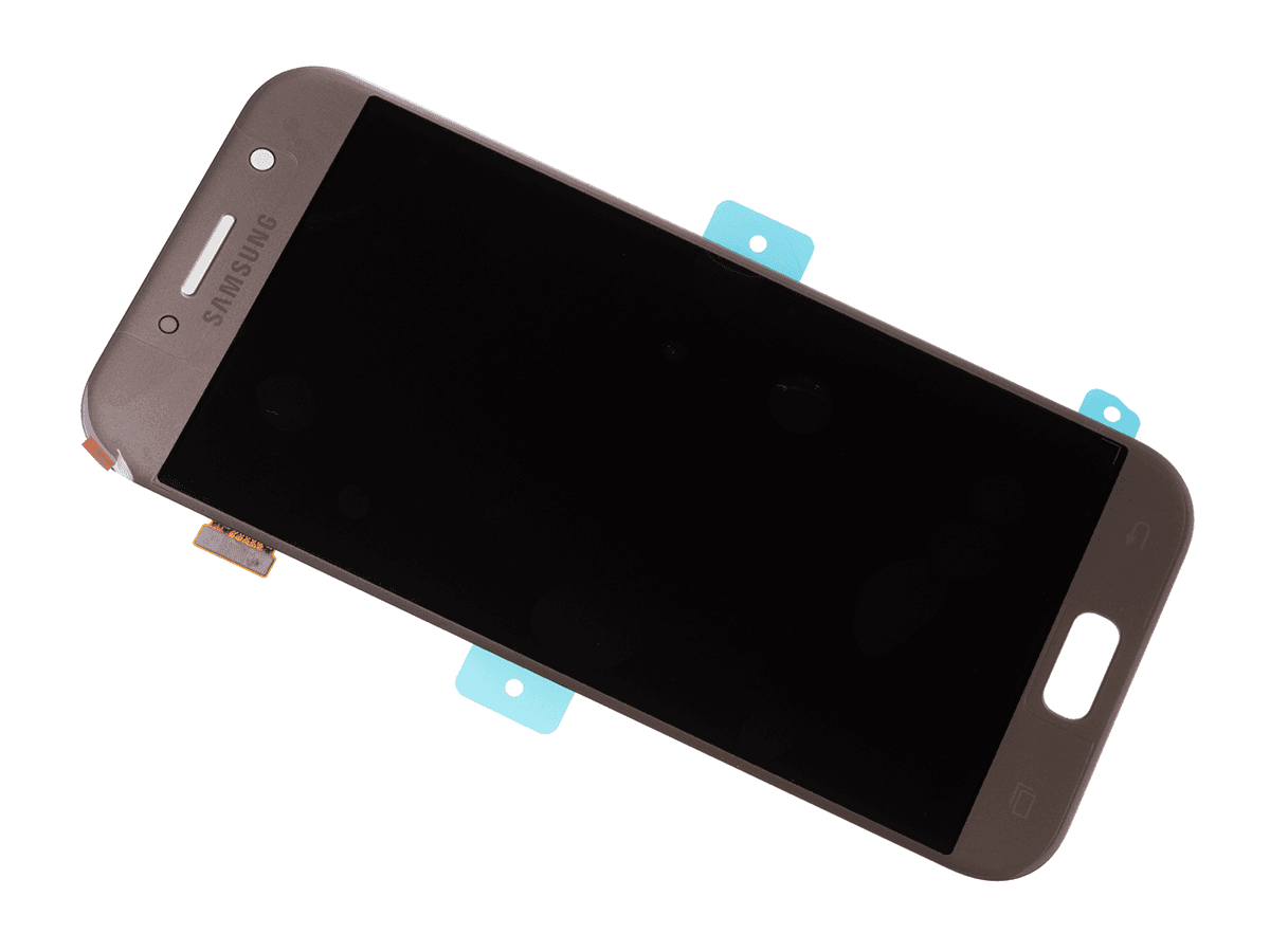 Oryginalny Wyświetlacz LCD + Ekran dotykowy Samsung A520 Galaxy A5 2017 złoty