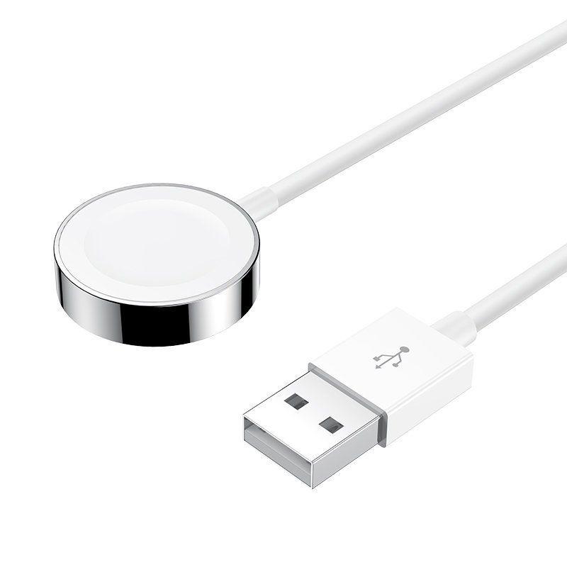 Joyroom wirelee Qi charger for Apple Watch 1,2 m cable white (S-IW001S)