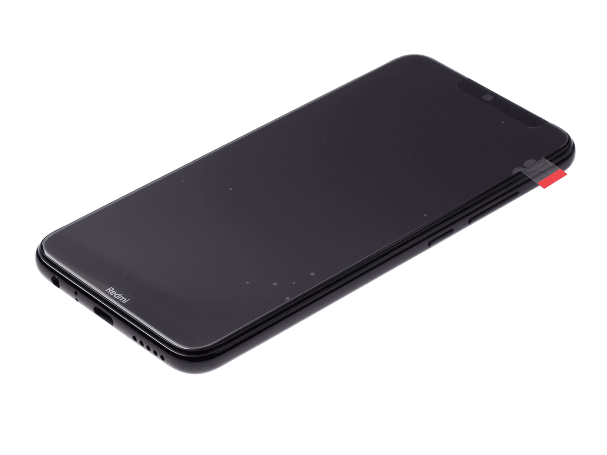 Oryginalny Wyświetlacz LCD + Ekran dotykowy Xiaomi Redmi Note 8 / Redmi Note 8 2021 - czarny (Wymieniona szyba)