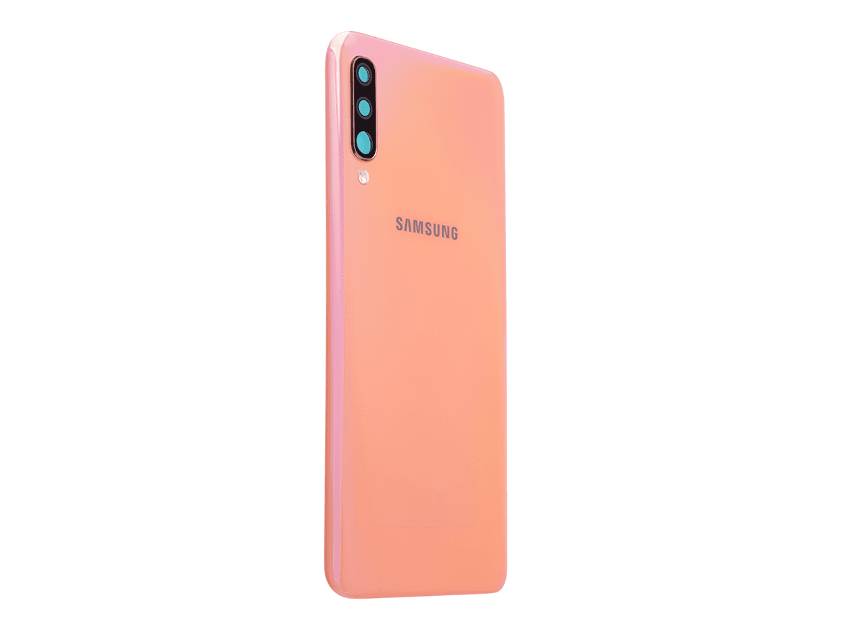 Oryginalna Klapka baterii Samsung SM-A505 Galaxy A50 - coral (Demontaż) Grade A
