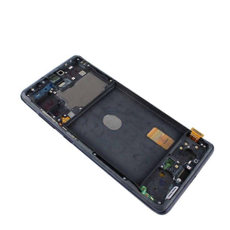 Originál LCD + Dotyková vrstva Samsung Galaxy S20 FE 5G SM-G781 modrá Cloud Navy repasovaný díl - vyměněné sklíčko