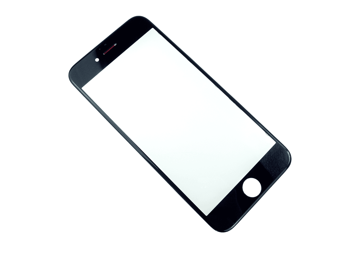 Szybka + ramka + klej OCA iPhone 6G czarna