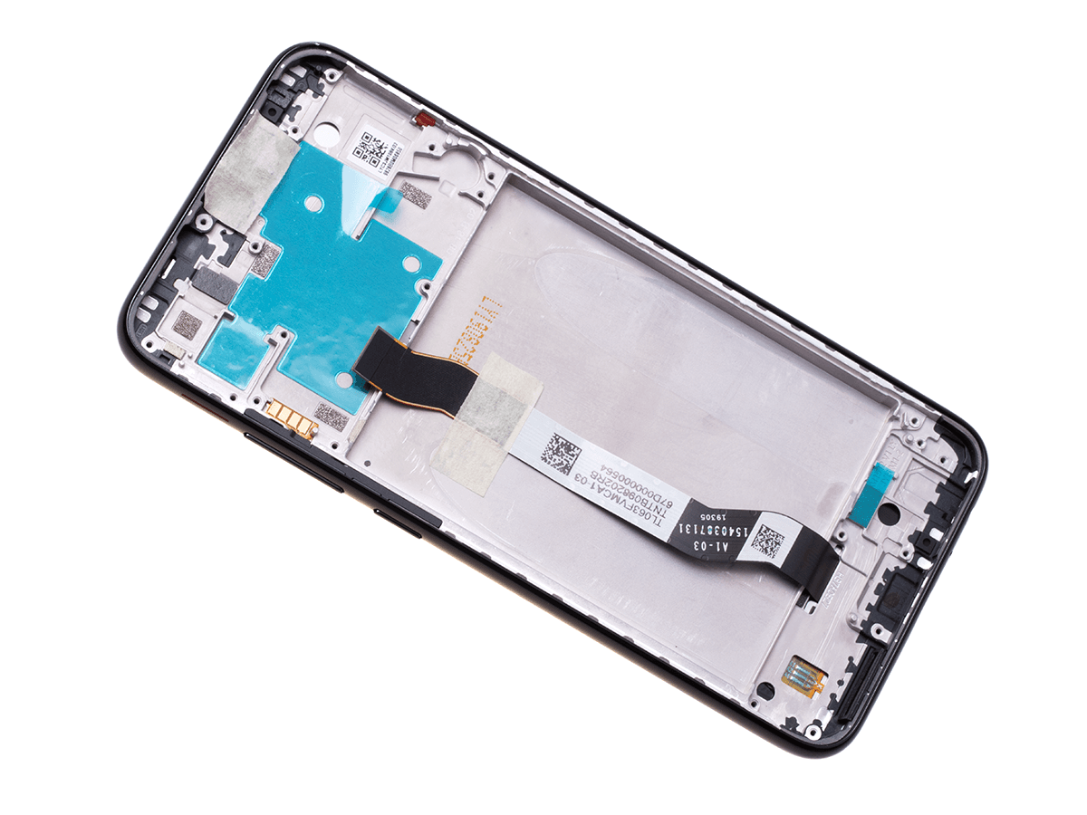 Oryginalny Wyświetlacz LCD + Ekran dotykowy Xiaomi Redmi Note 8 / Redmi Note 8 2021 - czarny (Wymieniona szyba)