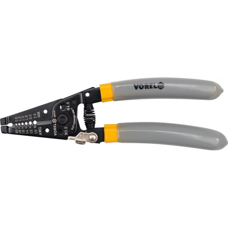 Insulation stripping pliers 185 mm - Vorel 45010
