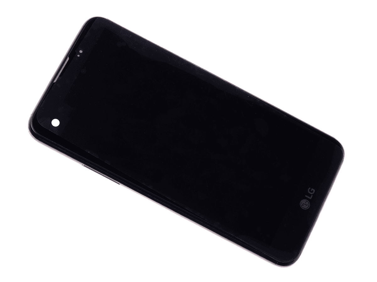 ORYGINALNY Wyświetlacz LCD + ekran dotykowy LG K500N X Screen - czarna