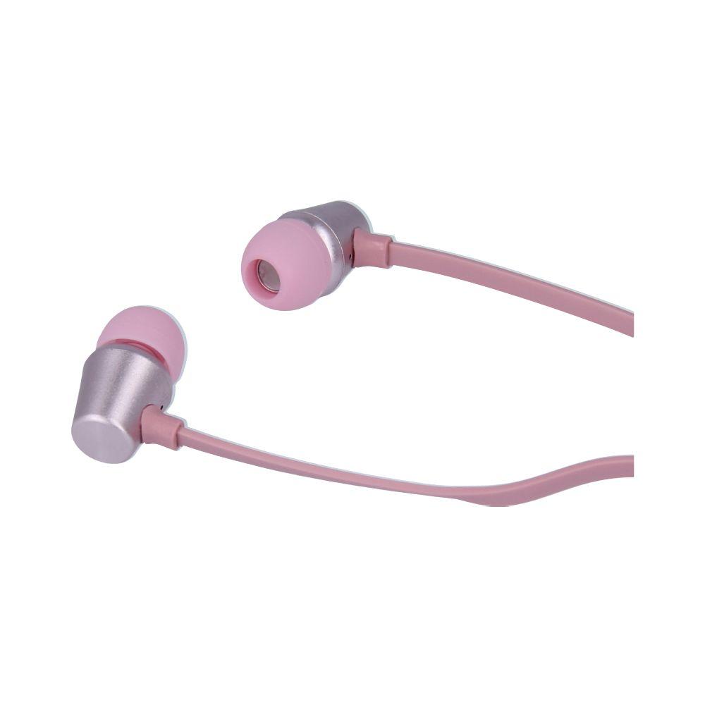 Swissten sluchátka Dynamic YS500 s jack 3,5mm růžová