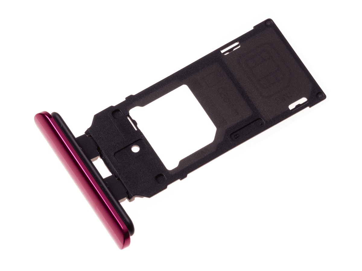Oryginalna Szufladka karty SIM Sony J9210 Xperia 5 Dual SIM - czerwona